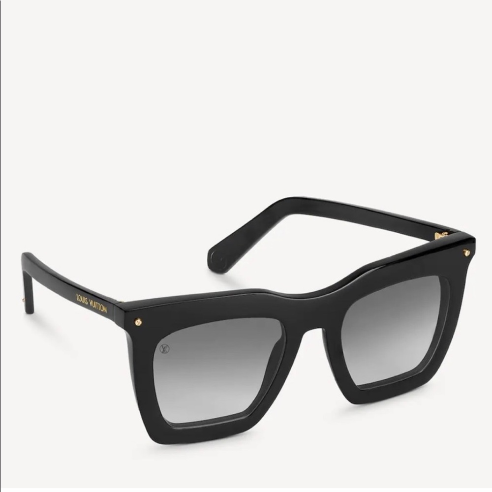 Louis Vuitton black La Grande Belleza sunglasses
